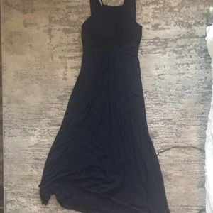 Navy blue prom dress